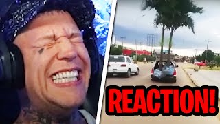 REAKTION auf IDIOTS ON THE ROAD! Road Rage, Car crashes | MontanaBlack Reaktion