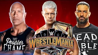 Roman Reigns vs Rock vs Cody Rhodes WWE Championship Match | Gameplay #wwe2k24