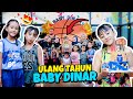 QAIREEN DAN KIRANA MAIN BASKET BARENG LEIKA DI ULTAH BABY DINAR 😍 SERU BANGET