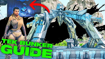 COMPLETE Tek Bunker GUIDE in Ark Survival Ascended!!! How To Use, What it Can Do, and How OP is it?