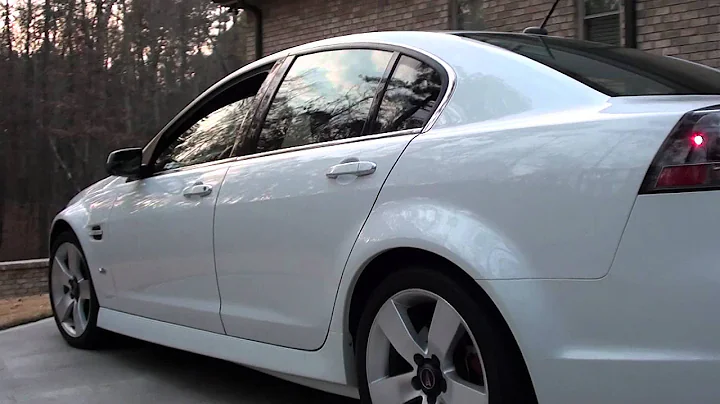 Doug's Pontiac G8 GT, blown, cammed, Kooks Headers, Magnaflow axlebacks, idle @650RPM