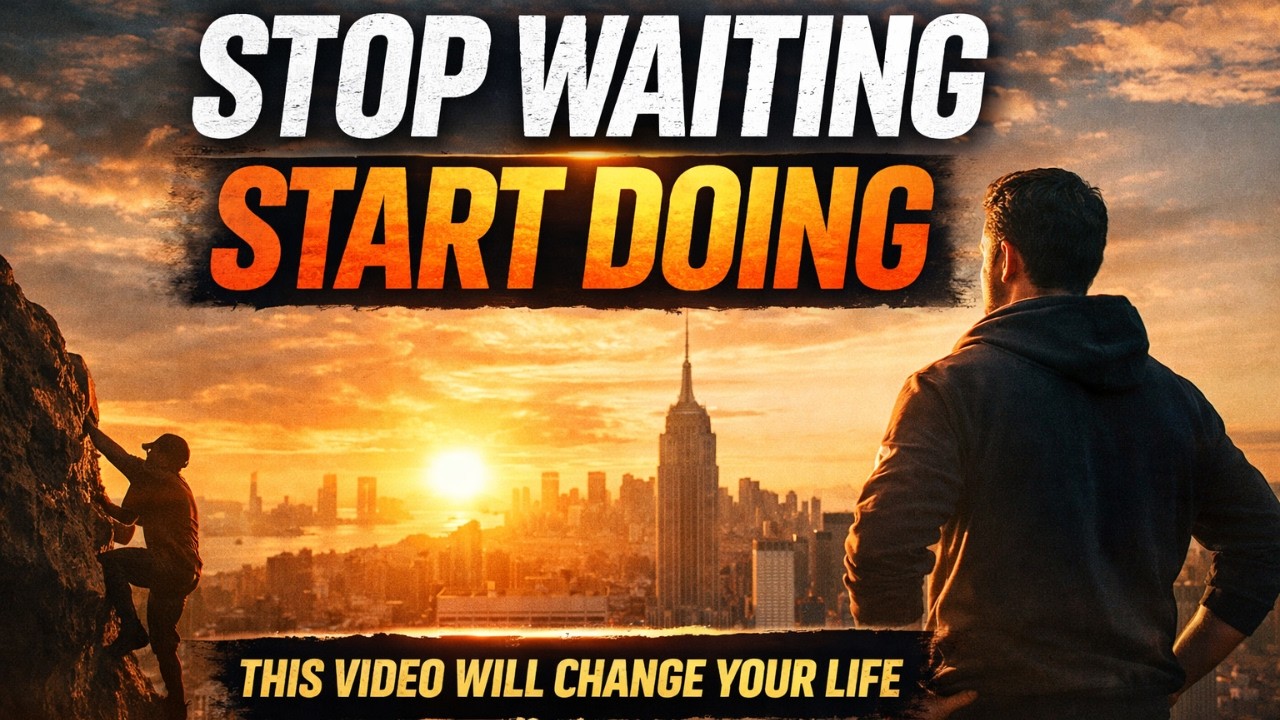 STOP WAITING. START DOING. | 03 Minute Motivation That Will Change Your Life.