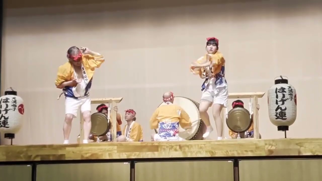 天満囃子はりげん連撮影会の様子