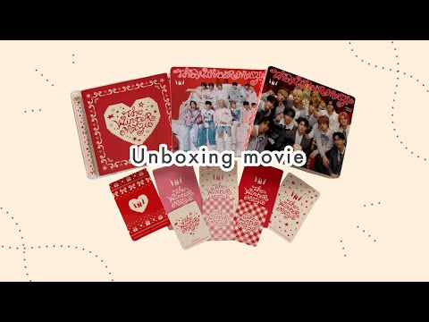 Unboxing Movie INI THE WINTER MAGIC 開封 