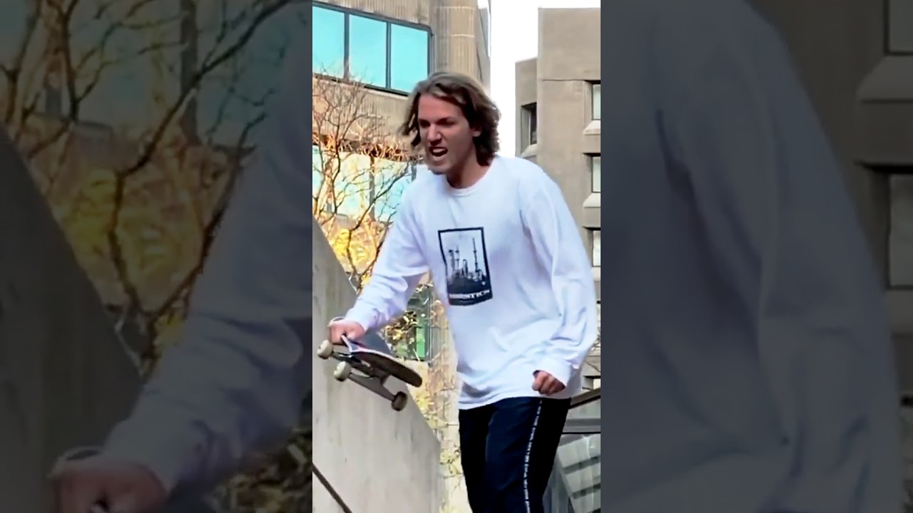 Один из самых ужасающих грайндов в мире! ☠️🛹 