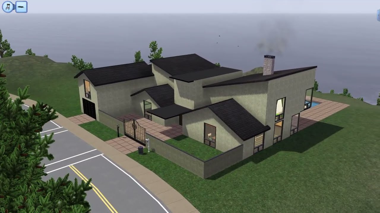 The Sims 3 Late Night - Bridgeport - 186 Windsor Drive - Raised