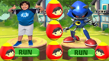 Tag with Ryan vs Sonic Dash - Metal Sonic New Character Update All Characters Unlocked All Costumes