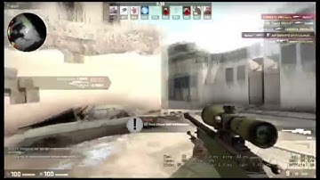 CSGO: 180 Noscope AWP