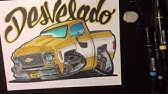 DRAWING A CUSTOM BAJA BUG - Timelapse - YouTube