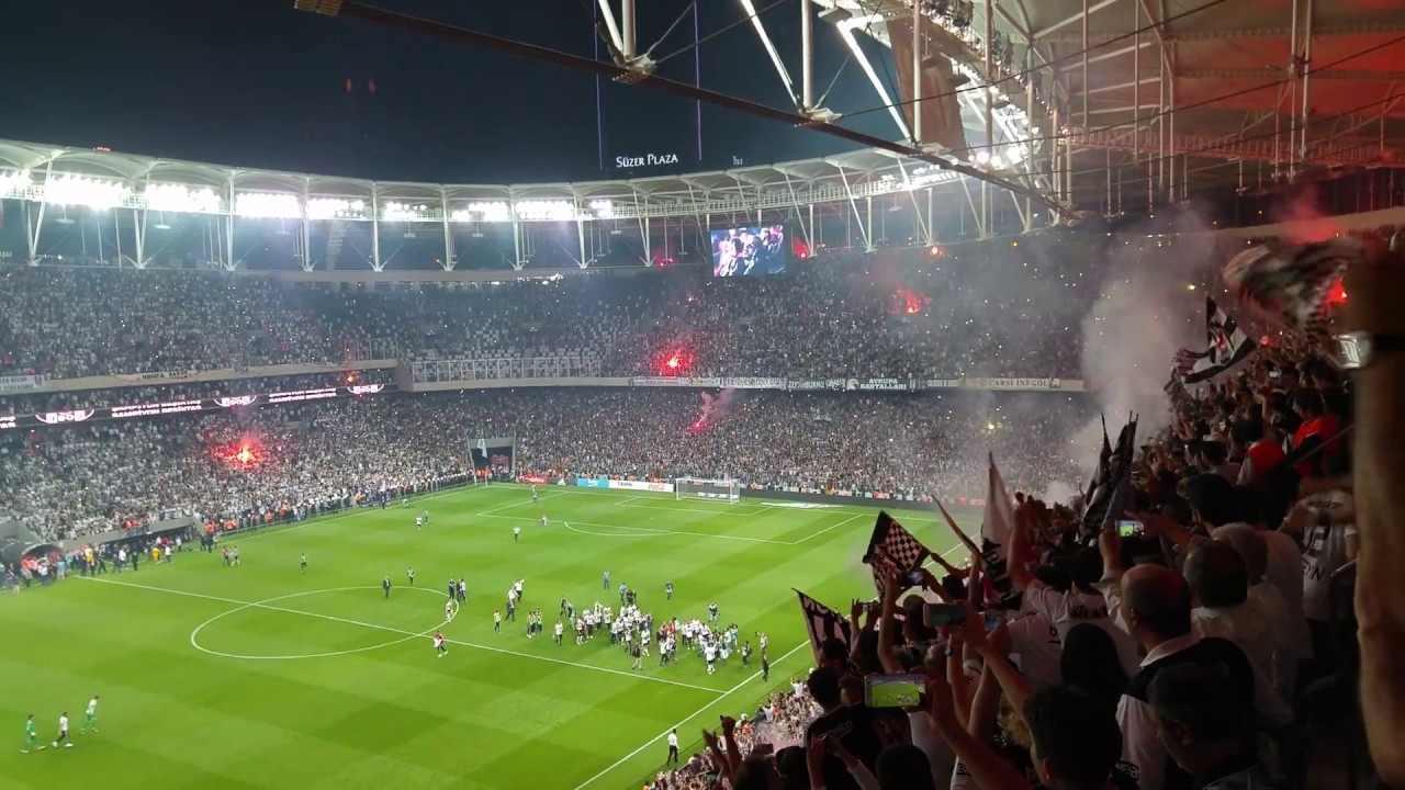 SON DÜDÜK VE ŞAMPİYONLUK ANI / BEŞİKTAŞ - OSMANLISPOR / VODAFONE ARENA #4K ÇÖZÜNÜRLÜKLÜ VİDEO