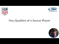 Key Qualities of a Soccer Player