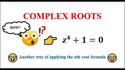 Root of z^4+1=0