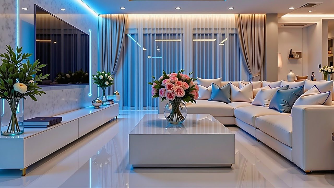💙Stunning Living Room Makeover Ideas 2026 Best Modern Home Decor ...