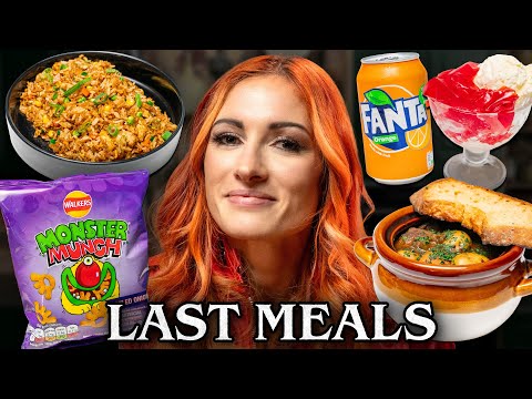 WWE’s Becky Lynch Eats Her Last Meal