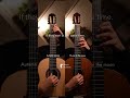 Autumn Leaves & Fly me to the moon #guitar #acousticguitar #classicalguitar