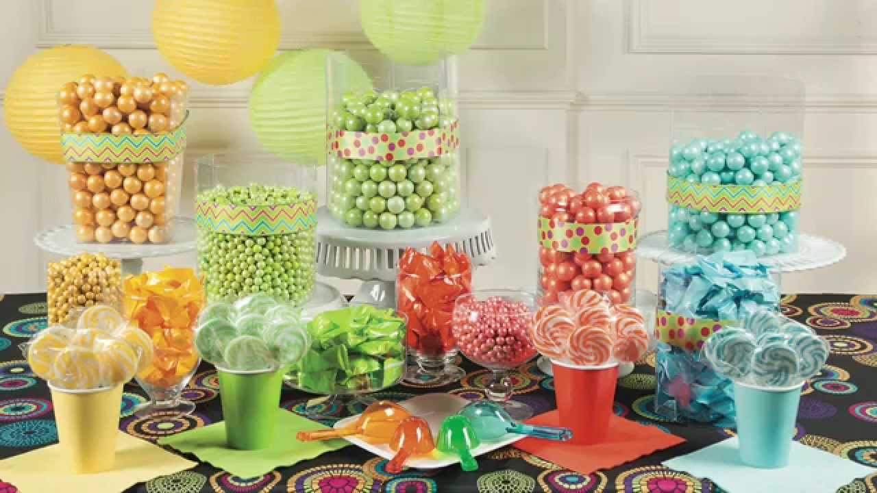 Candy Buffet Ideas - YouTube