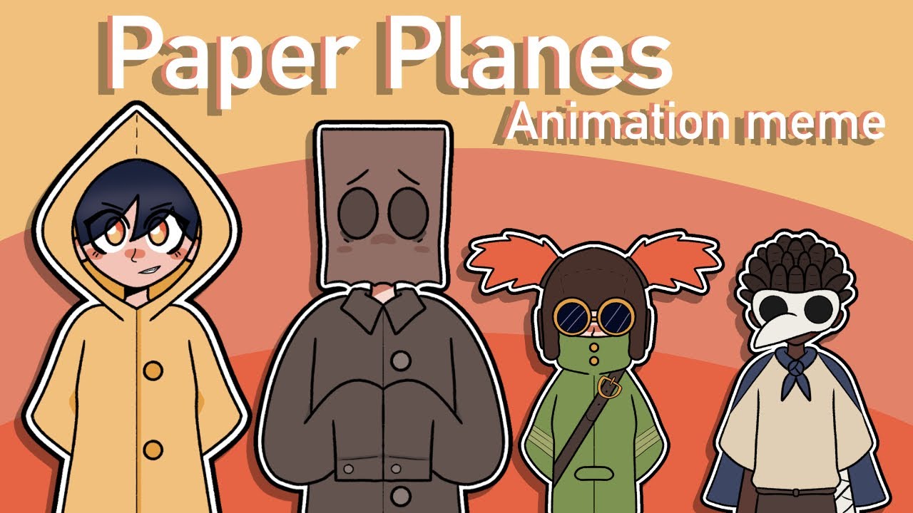 little-nightmares-paper-planes-animation-meme-youtube