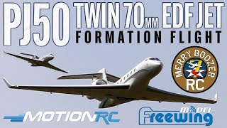 Freewing PJ50 Twin 70mm EDF Jet Formation Flight