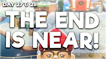 Day 27 & 28 - I Designed A Winter Island In 30 DAYS With NO Nintendo Online