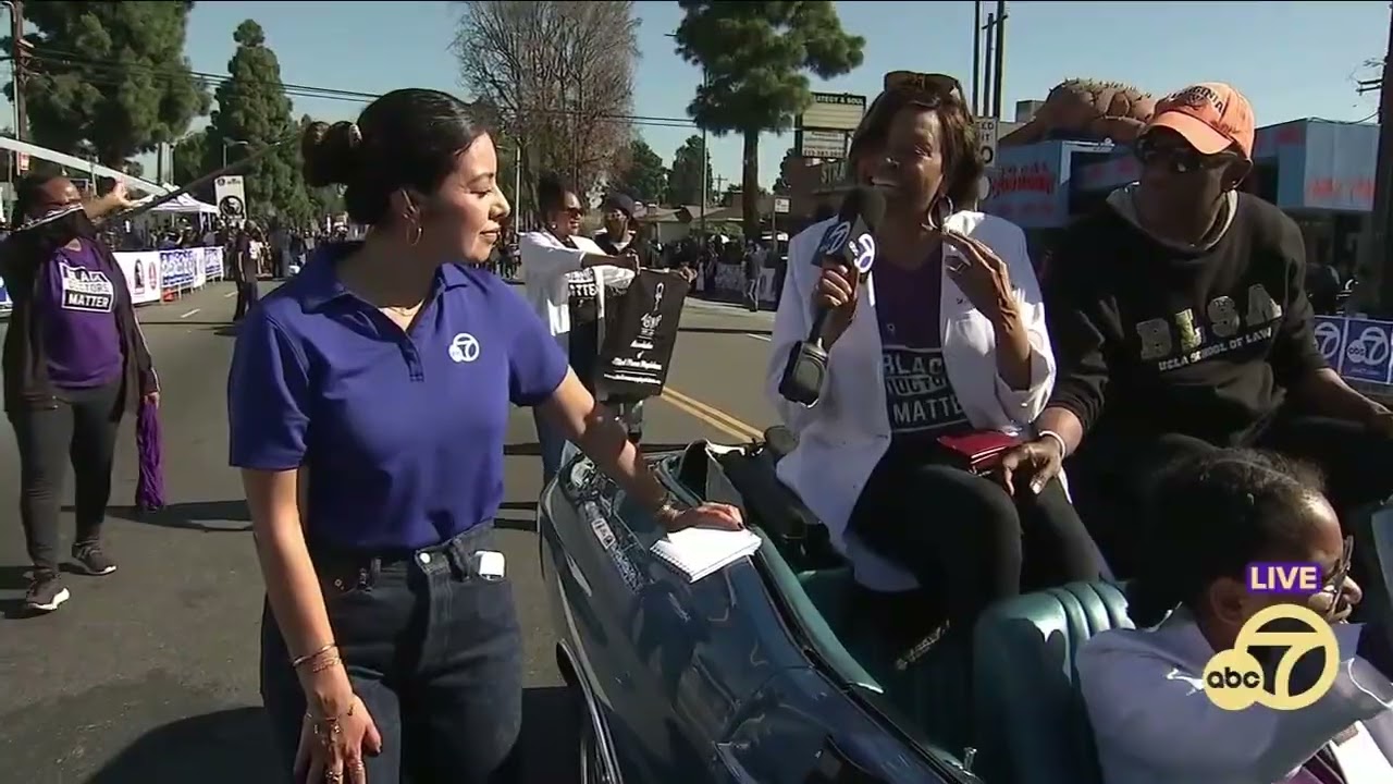 ABWP Interview with ABC7 Los Angeles at the Official LA MLK Parade