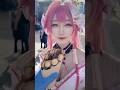 正確的飼養方法✅The proper way to feed Hanari🩷 #cosplay #コスプレ #hanari #hololive #hololiveenglish