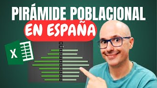 📊 How to make a POPULATION PYRAMID IN EXCEL step by step