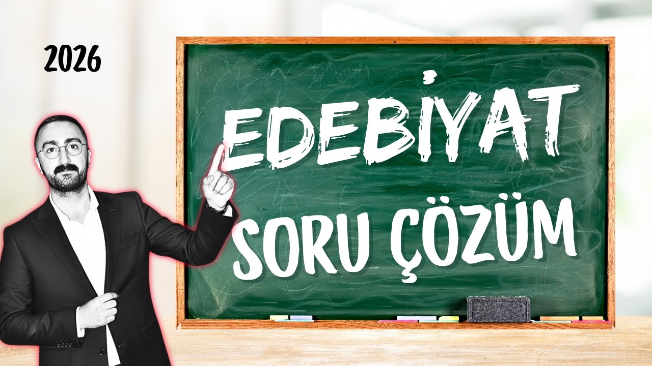 2026 ayt edebiyat soru çözümü 9- canlı çözüm - ayrıntılı çözüm #aytedebiyat #soruçözümü
