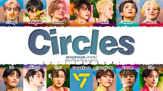 Lirik SEVENTEEN (세븐틴) - 'CIRCLES' (돌고 돌아) [Kode Warna_Han_Rom_Eng]