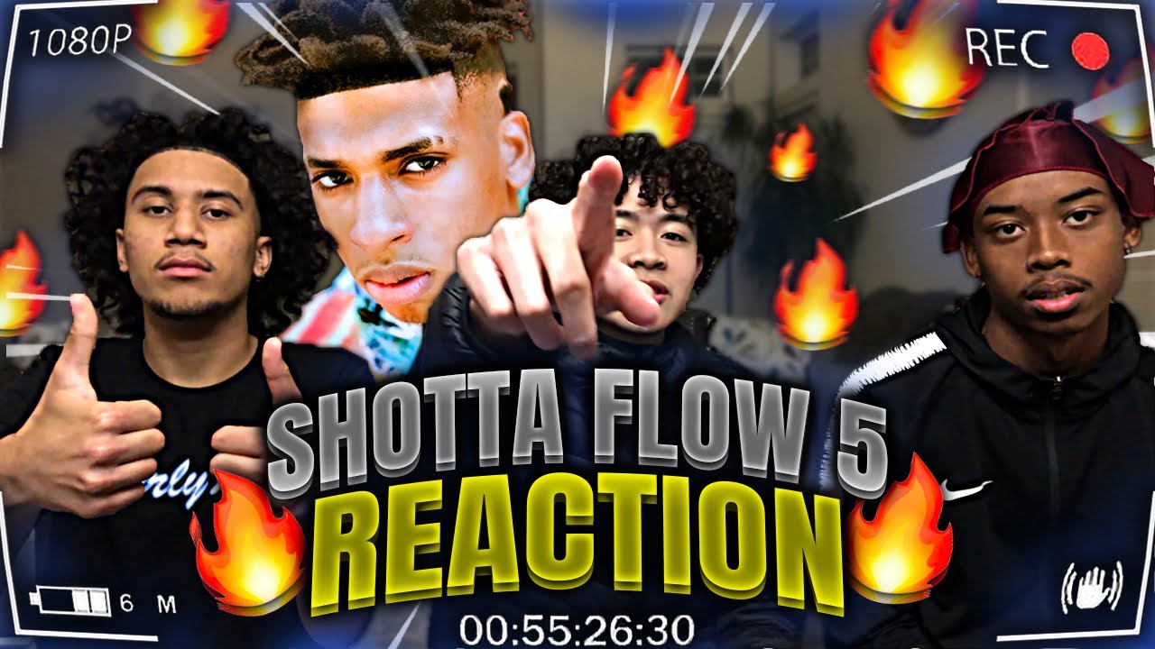 NLE Choppa - Shotta Flow 5 (REACTION) 🔥 - YouTube