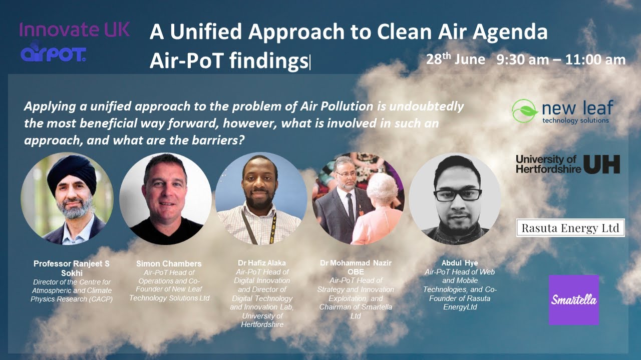 A Unified Approach to Clean Air Agenda, Air-PoT findings