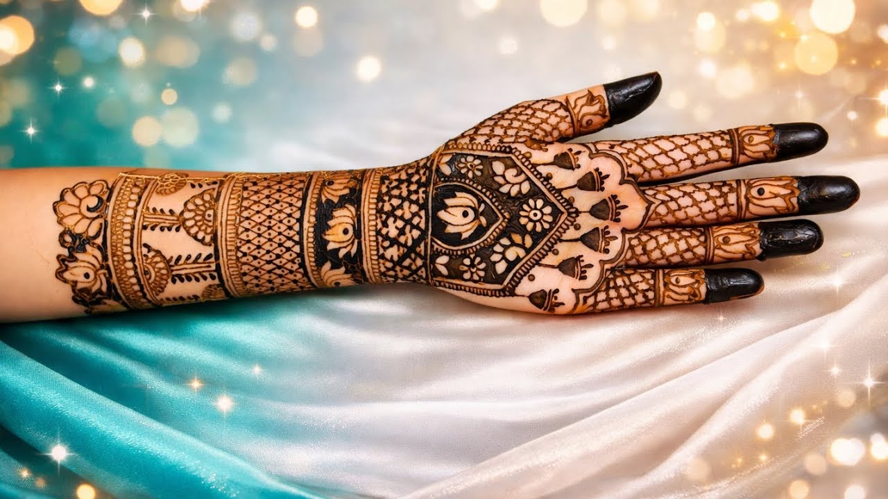 FULL Hand Mehndi Designs You Won't Believe Exist! #shorts