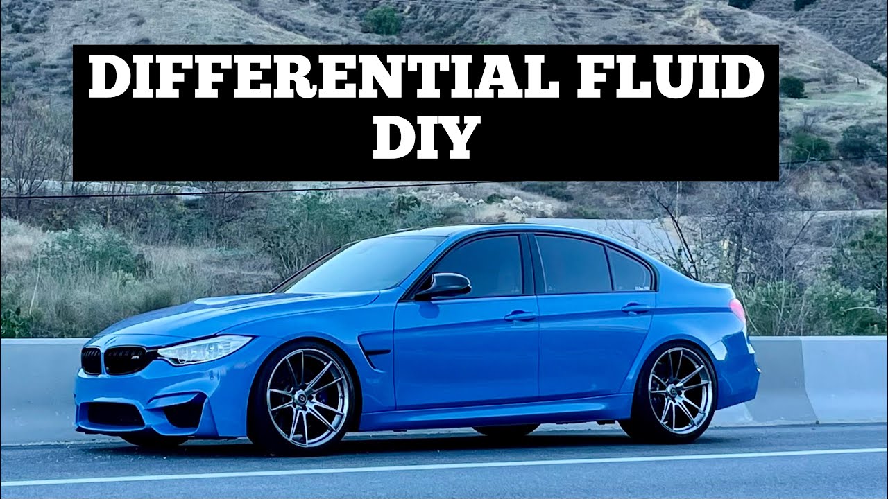 BMW F80/F82 DIFFERENTIAL FLUID DIY - YouTube