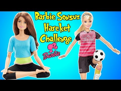 YENİ Barbie Futbolcu VS Fitnessci Kutu Açma!! Barbie Sonsuz Hareket Eski VS Yeni!! Bidünya Oyuncak