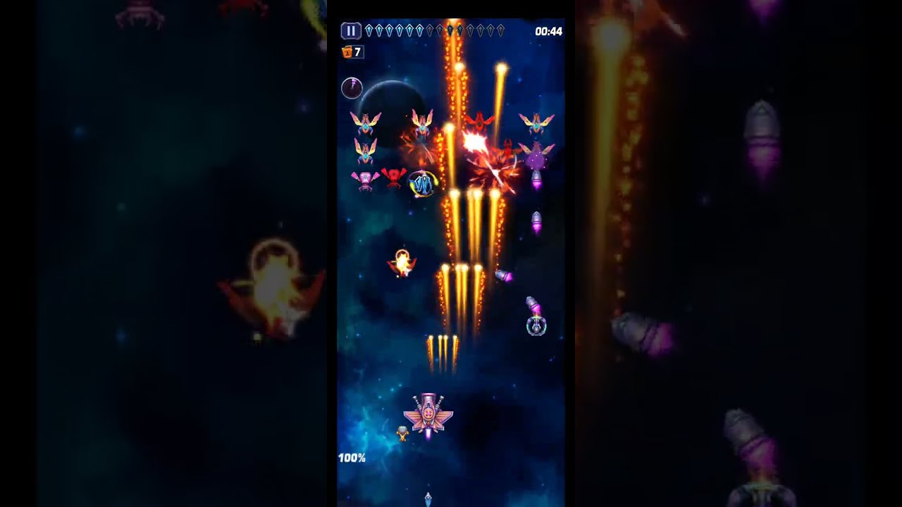 Galaxy Shooter - Space Attack Stage 111 To 114 Top Game Videos 
