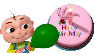 zool babies celebrating birthday single learn colors with balloons videogyan 3d rhymes