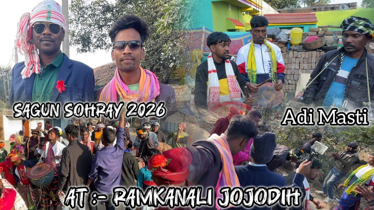 gay Jagaow kura  Sagun  Sohray Jojodih Ramkanali || Sagun sohray 2026 || Santali Vlog 