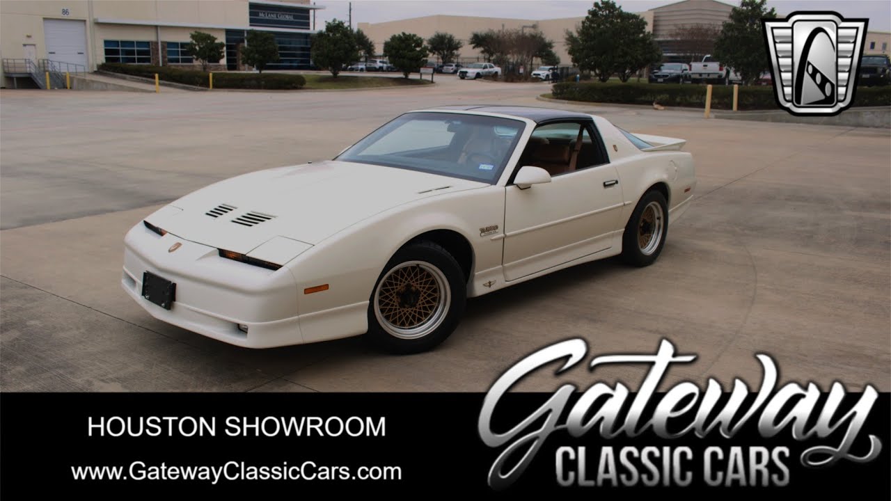 1989 Pontiac Firebird Trans Am GTA Stock#2396 Gateway Classic Cars 