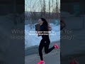 0°C vs 180 BPM. Who wins? 🔥❄️ #running #motivation #shorts