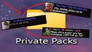 Private Pack Folder Release 40 Packs