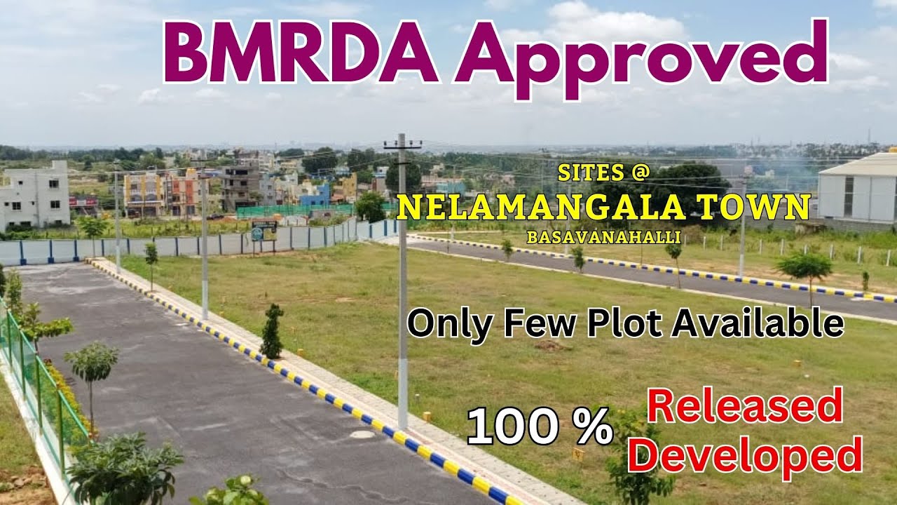 BMRDA / NPA Approved sites for sale in nelamangala town 9611538954