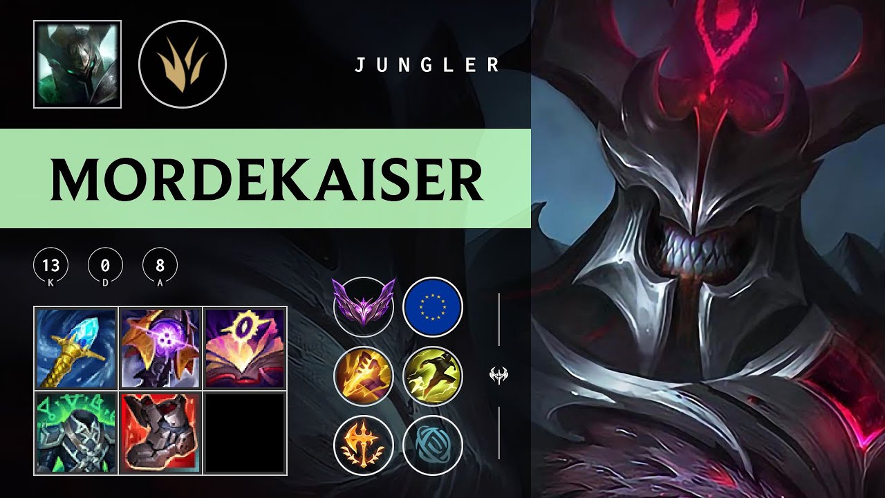 Mordekaiser Jungle vs Wukong - EUW Master Patch 25.24