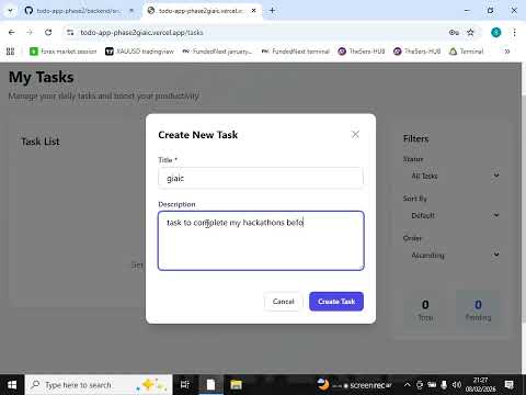 Hackathon II phase 2: The Evolution of Todo – Mastering Spec-Driven Development & Cloud Native AI