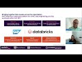 An Architect’s Guide to SAP Business Data Cloud &amp; SAP Databricks Solutions