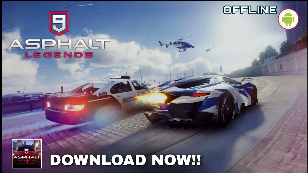 ASPHALT 9 LEGENDS [OFFLINE GAME on ANDROID] ULTRA HIGH GRAPHICS