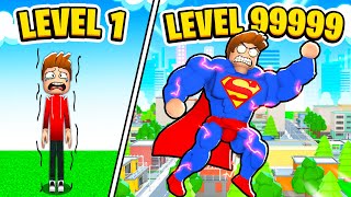 ROBLOX CHOP BUILT HIS OWN SUPER HERO ACADEMY TYCOON