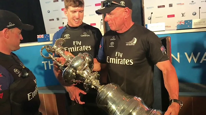 Emirates Team New Zealand hold America's Cup for t...