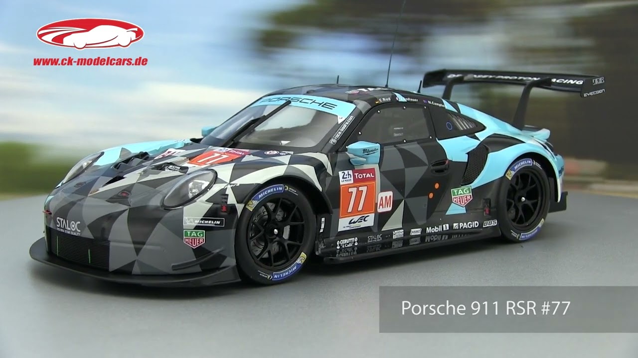 Porsche 991 rsr Dempsey Proton n°77 le mans 2020 - spark S