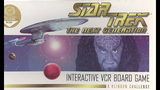 #startrektng | Klingon Challenge Game | 1993 VHS