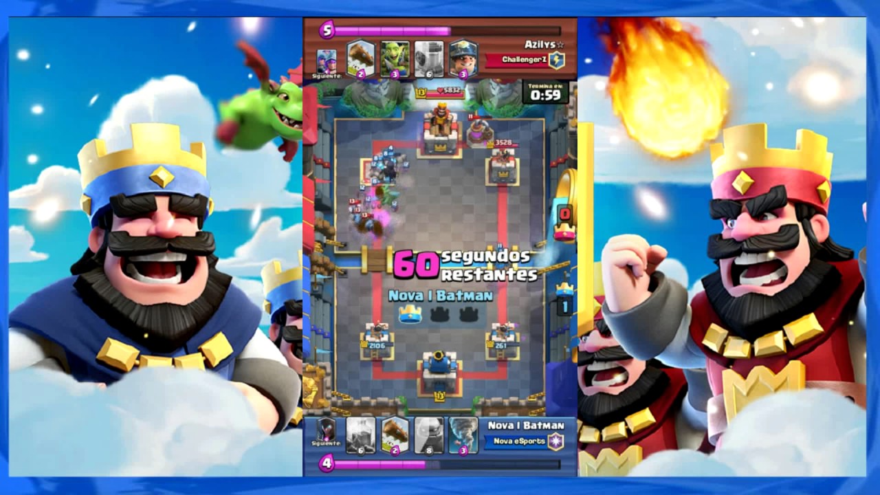 CLASH ROYALE #3 (NOVA I B) TOP 59  vs TOP 4  (AZILYS)