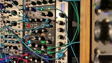 Sky Grained with Cloud ~~ eurorack ambient (2hp Pluck, Rings, Plaits, Morphagene, Mimeophon)